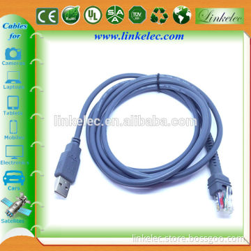 USB Cable for Motorola Symbol LS2208 LS3408 LS1203 LS7708 Barcode Scanner cable New